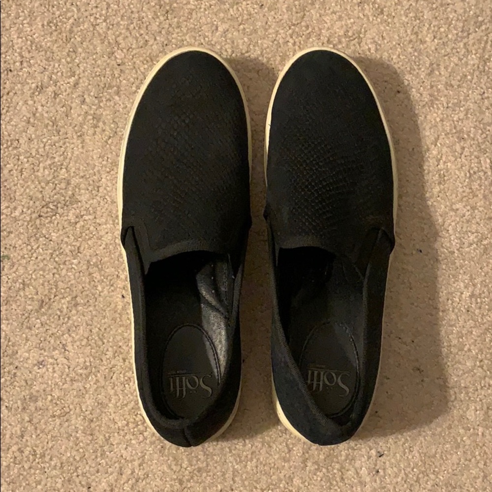 Black Sofft Somers Slip On Sneaker